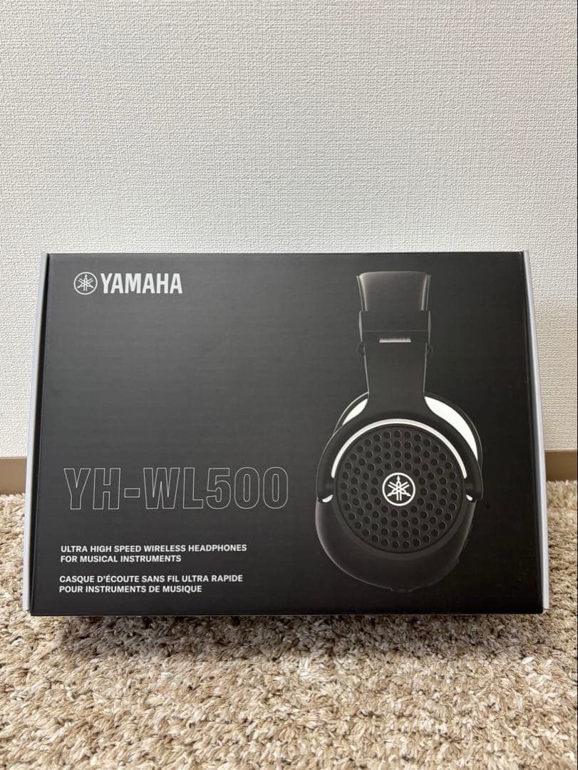 【新品未使用】YAMAHA YH-WL500 ワイヤレスヘッドホン YAMAHA YH-WL500 楽器用 ワイヤレスヘッドホン 超低遅延 ヤマハ | 島村