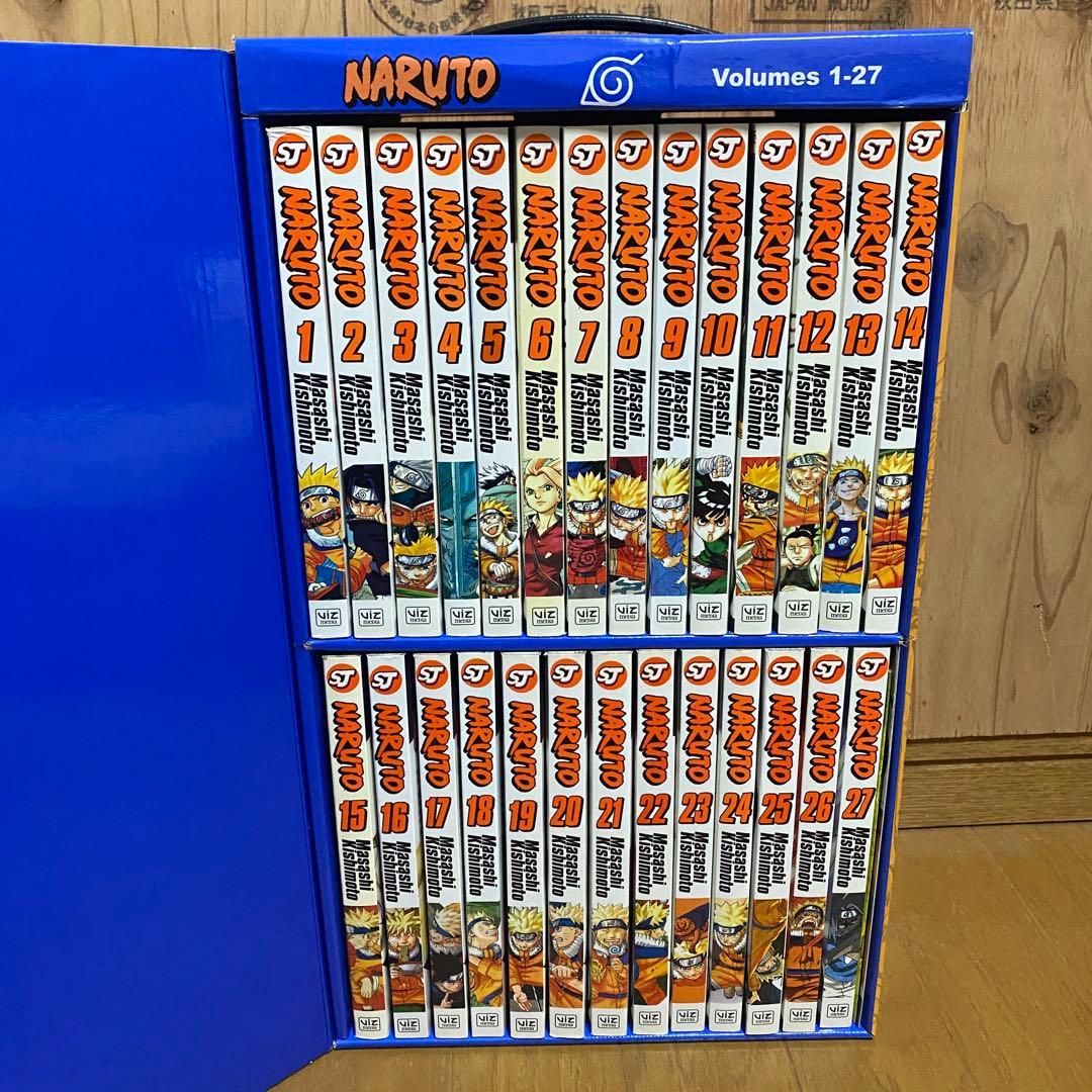 英語版　ナルト　NARUTO　27冊セット 英語版 ナルト NARUTO 27冊セット - メルカリ