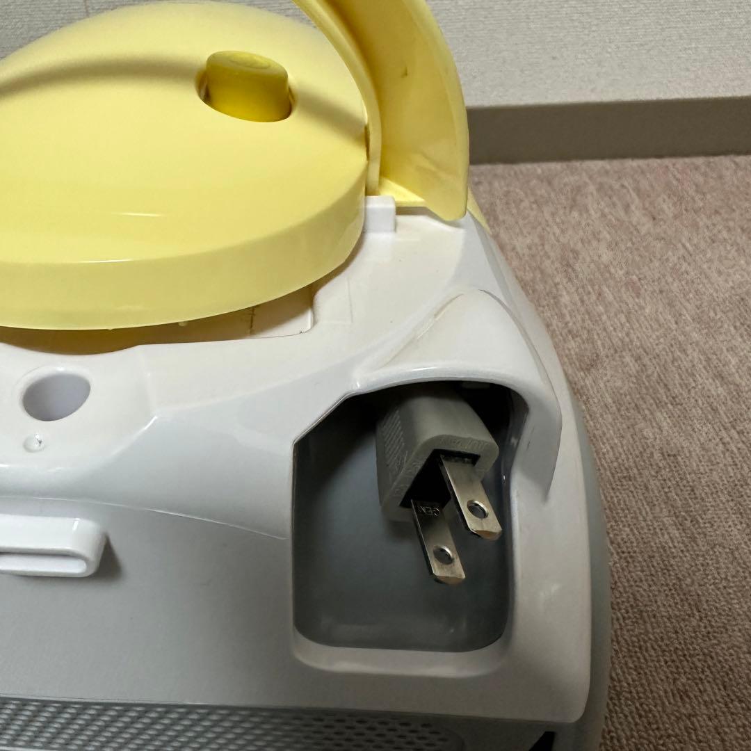 新品・未使用】グリーンウッド GVCA30N-Y イエロー 紙パック式掃除機