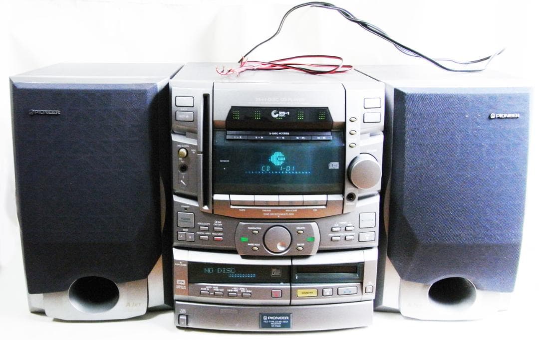 パイオニア 25＋1-DISC CD PLAYERコンポ XR-P5MDジャンク - メルカリ