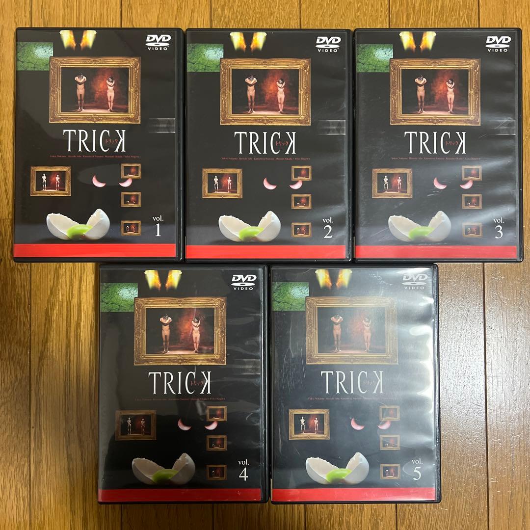 TRICK トリック DVD シリーズ まとめ ドラマ 仲間由紀恵 阿部寛 - メルカリ