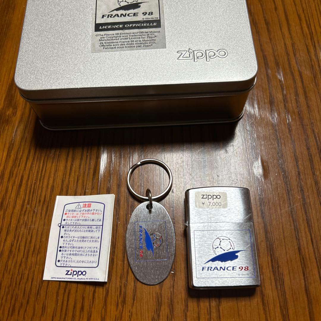 Zippo FRANCE 98 ライター本体 未使用 - メルカリ