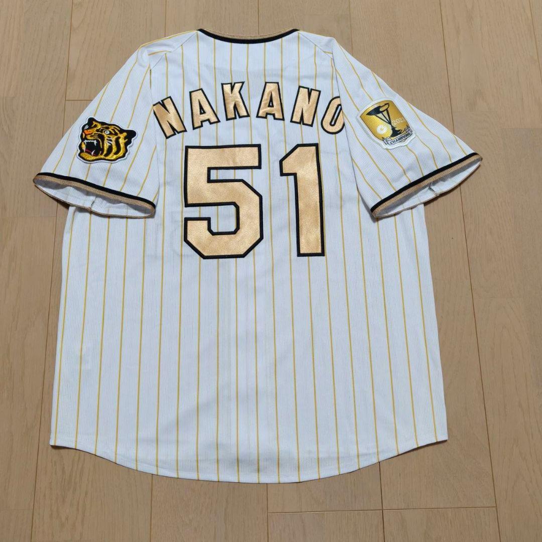阪神タイガース 中野拓夢 優勝記念ユニフォーム チャンピオン 2023