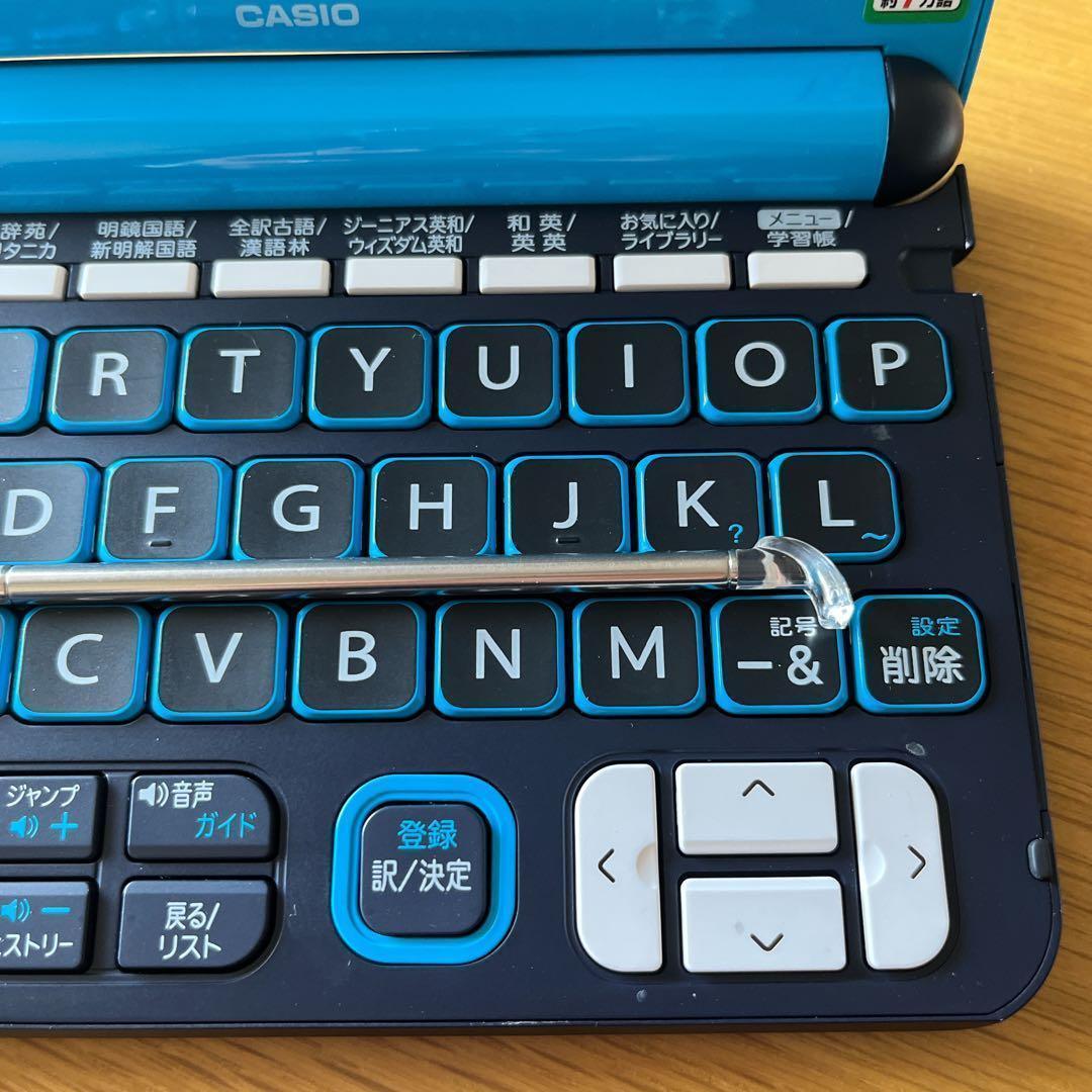 CASIO 電子辞書 EX-word XD-K4800 ブルー - メルカリ
