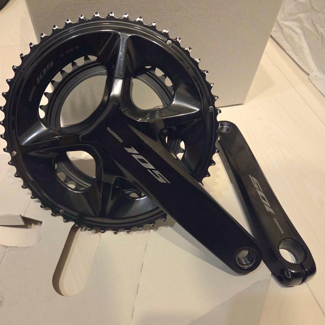 シマノ105 FC-R7100 クランクセット 50/34T 170mm SHIMANO 「シマノ」 105 FC-R7100 50-34T 172.5mm クランク / 京都西院