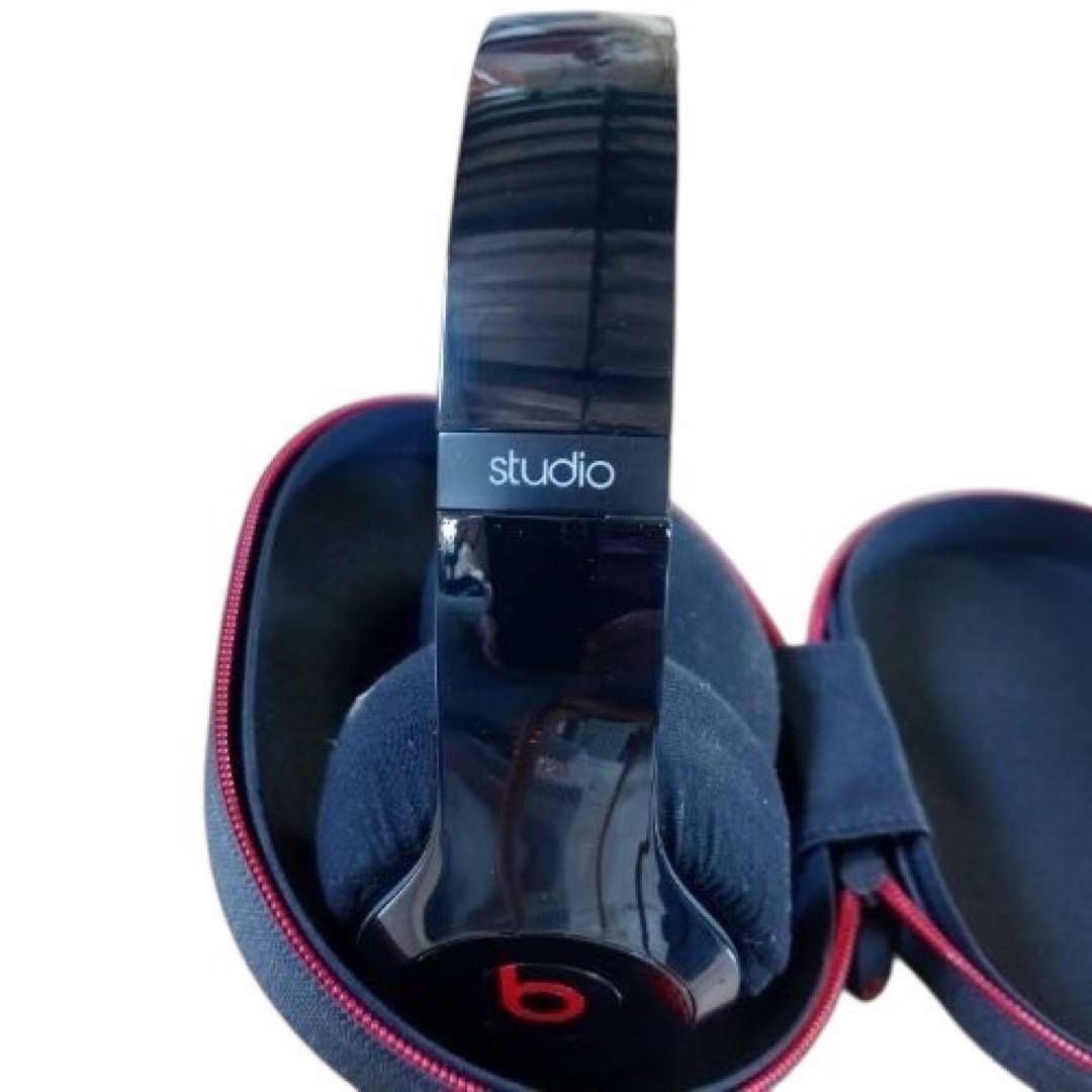 メ1108-41 BEATS STUDIO3 blacK 状態良好 ケース付き
