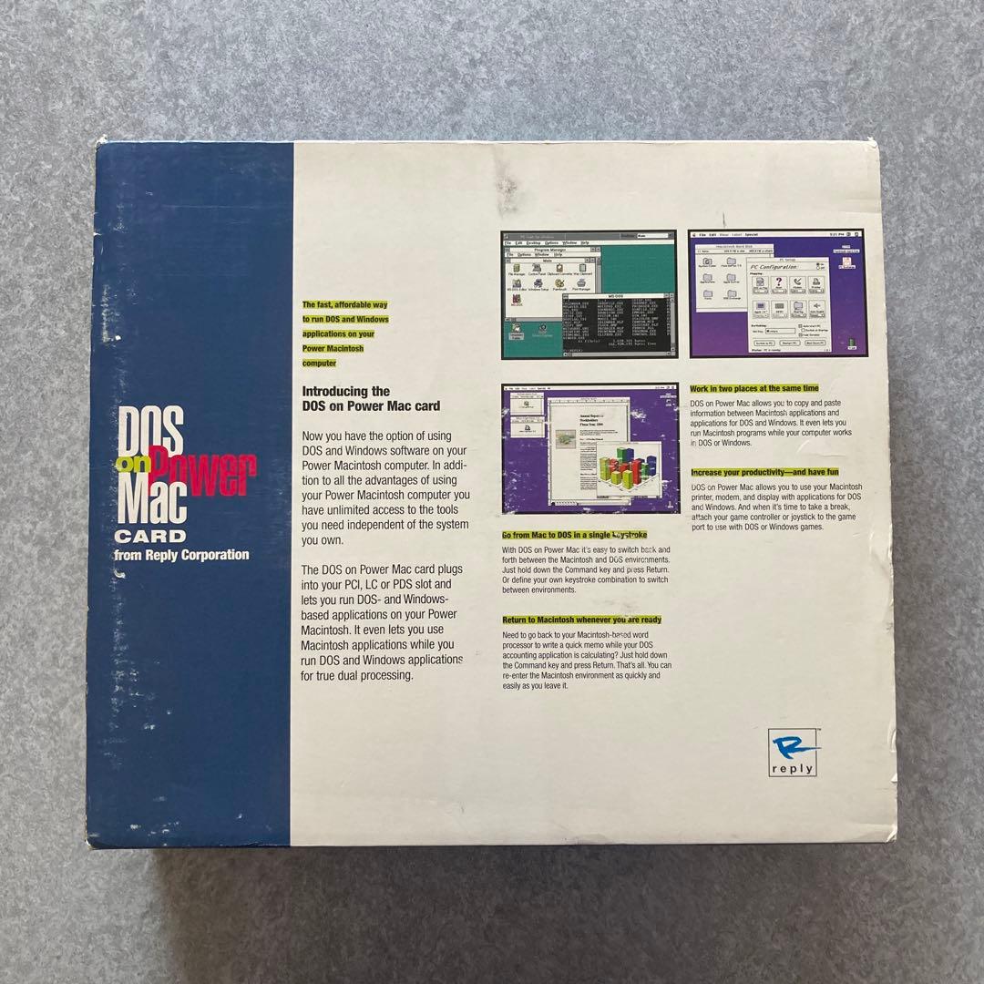 ジャンク Radius Reply DOS on Mac Card - メルカリ