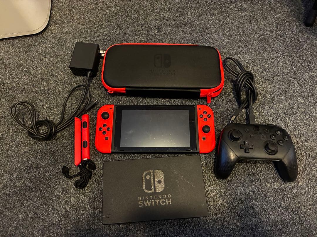 Nintendo Switch レッド 本体 付属品付き Nintendo Switch 【ラッピング可】【即日発送】【新品】任天堂 本体