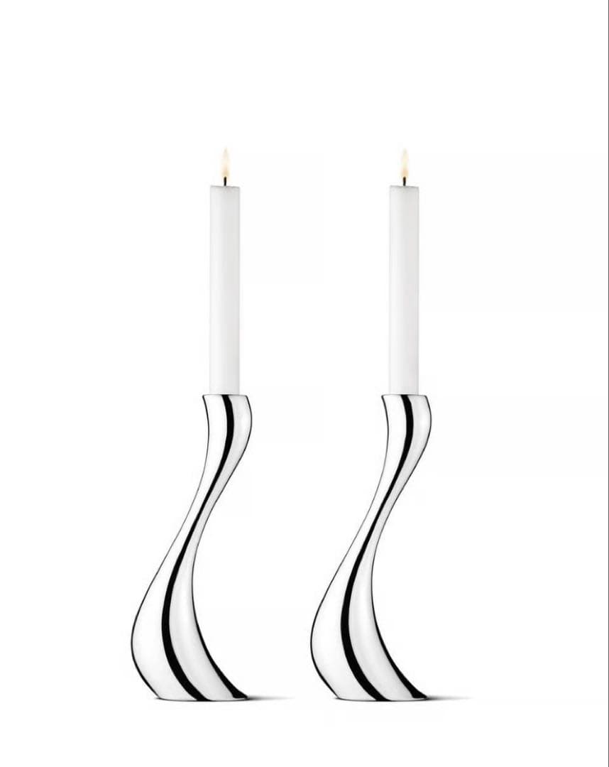   ジョージジェンセンコブラ キャンドルホルダー2ピース COBRA キャンドルホルダー