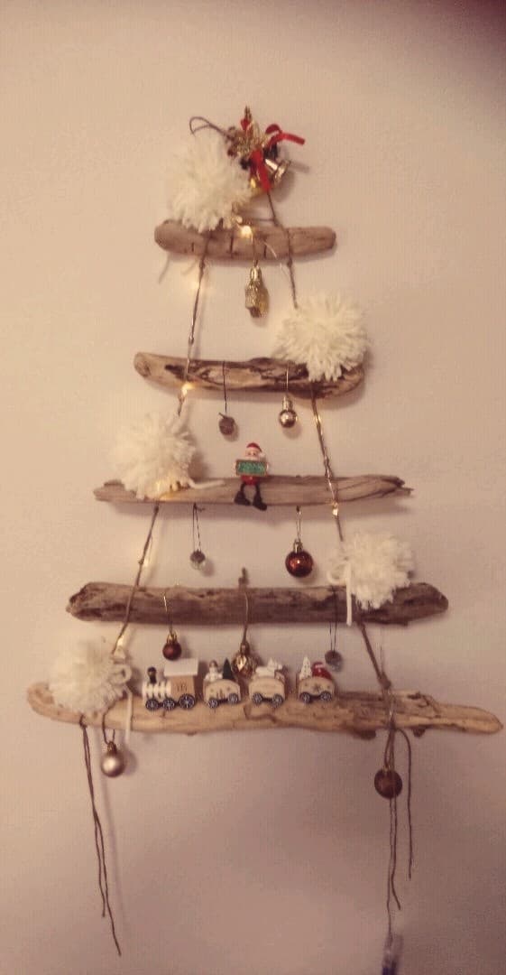 流木クリスマスツリー インテリア - メルカリ