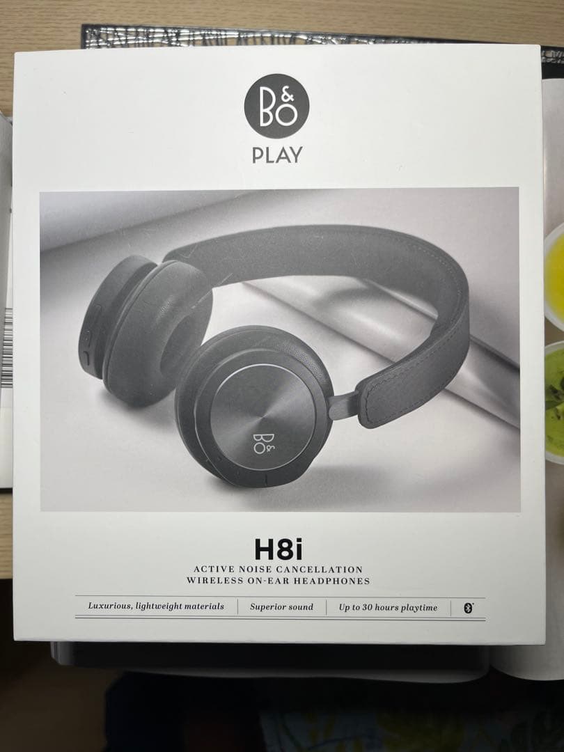 希少オンイヤー高級名機‼︎ BEOPLAY H8ℹ︎ B&O PLAY H8i ノイズキャンセリング機能搭載のオンイヤーヘッドフォン