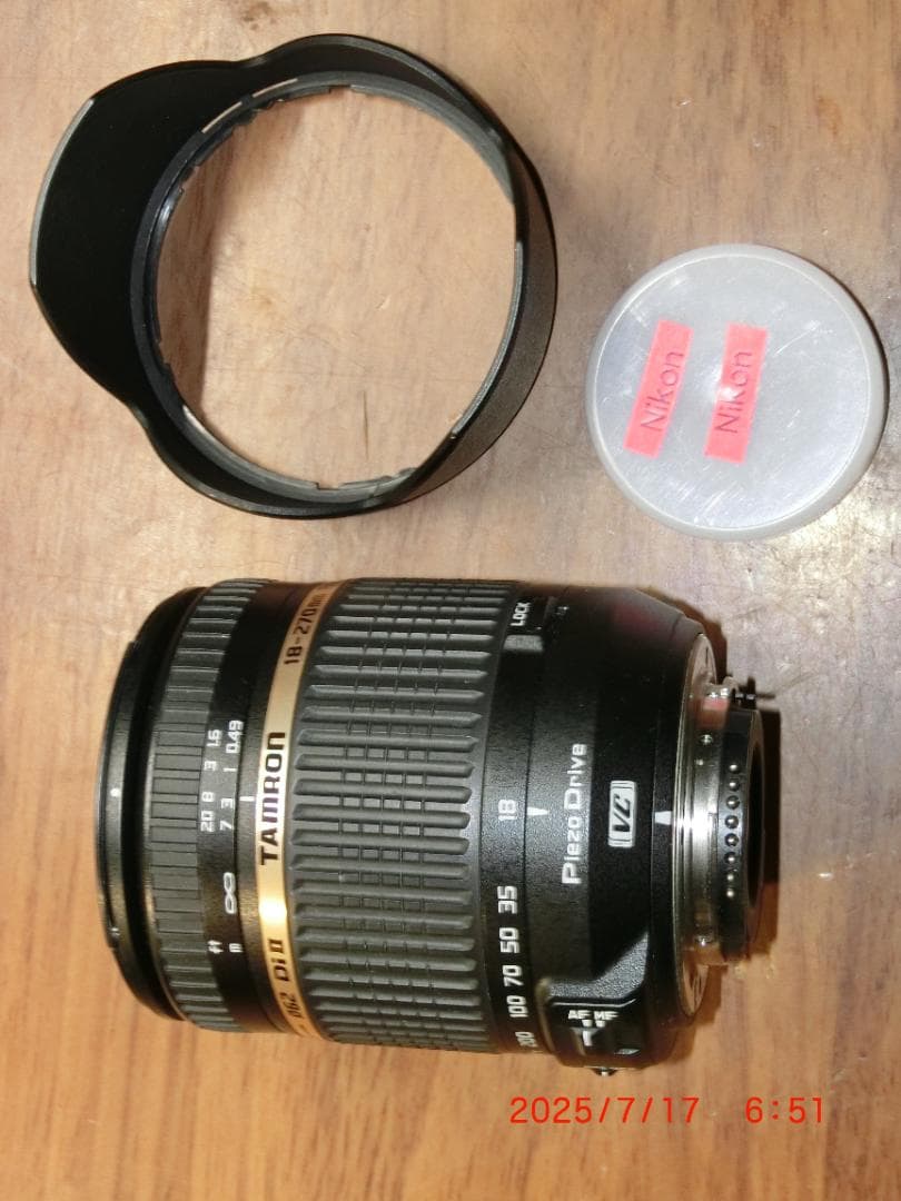 TAMRON AF 18-270mm F/3.5-6.3 Nikonマウント
