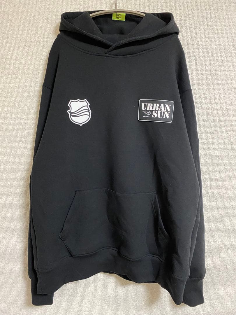 URBAN SUN(アーバンサン) ×muta ライトボンディングプルパーカー