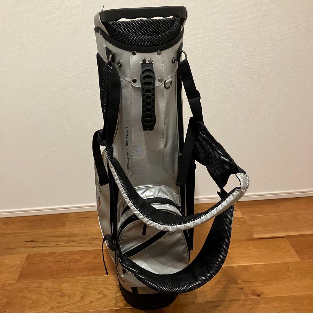 美品 ラルフローレン RLX キャディバッグ シルバー - メルカリ