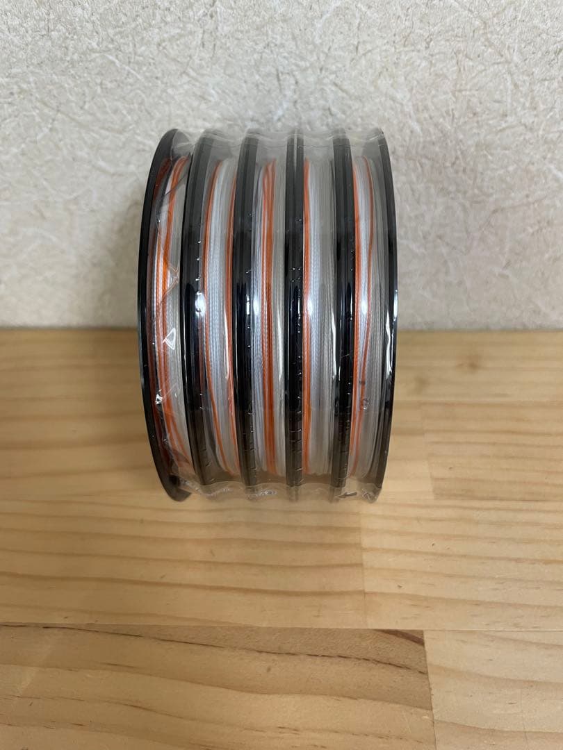 【未使用】PE ライン 100m×5個 連結 ウルトラキャストマン X8 YGK YGK・よつあみ XBRAID アップグレードX8 オムニウム 600m 8号 約