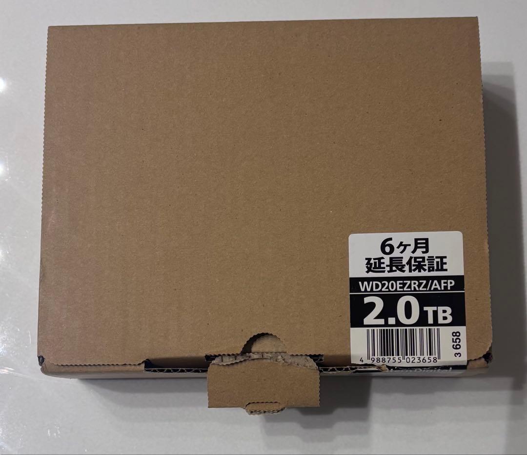 【新品未使用】WD Blue 2.0TB 内蔵型ハードディスクドライブ