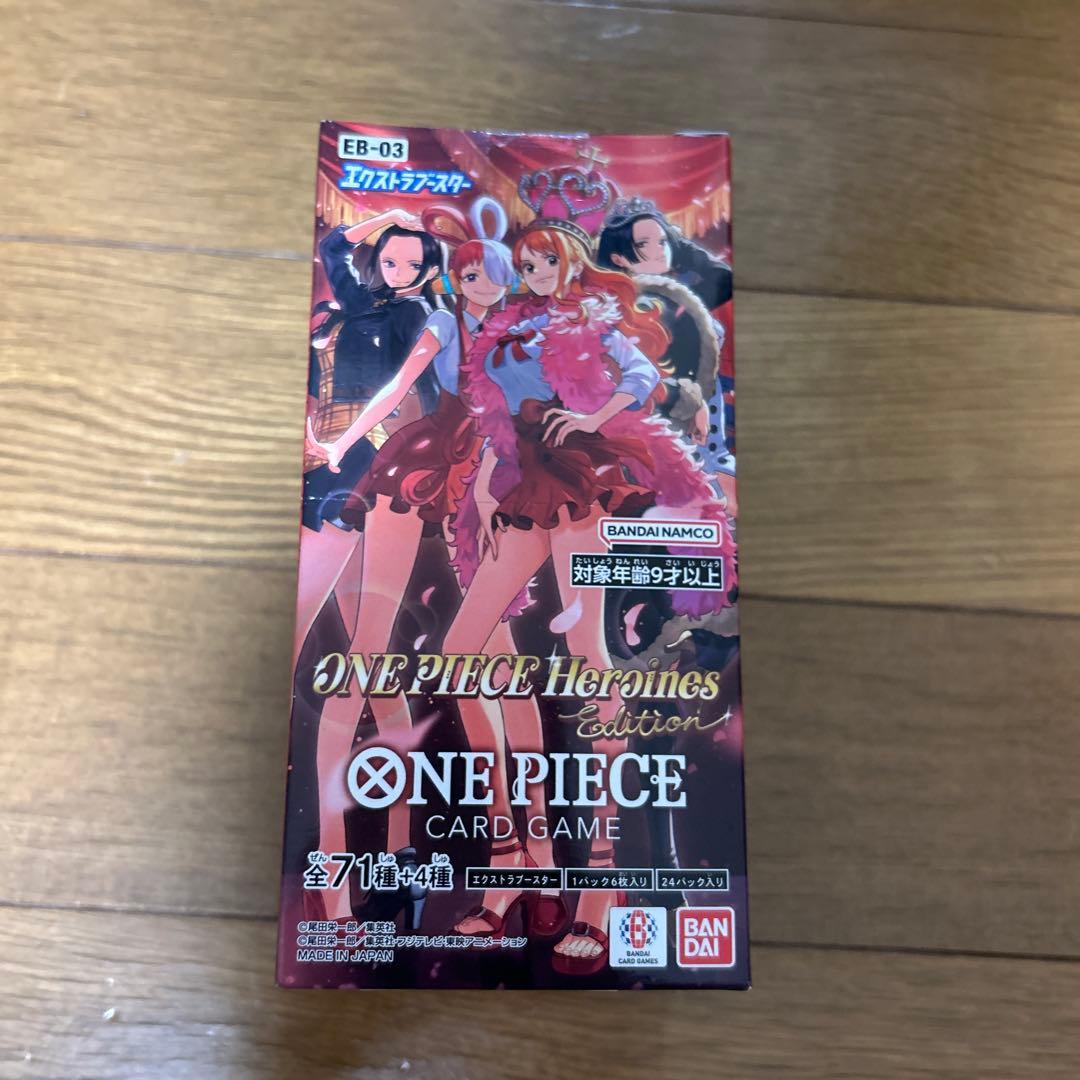 ONE PIECE Heroines Edition 未開封BOX テープ付き - メルカリ