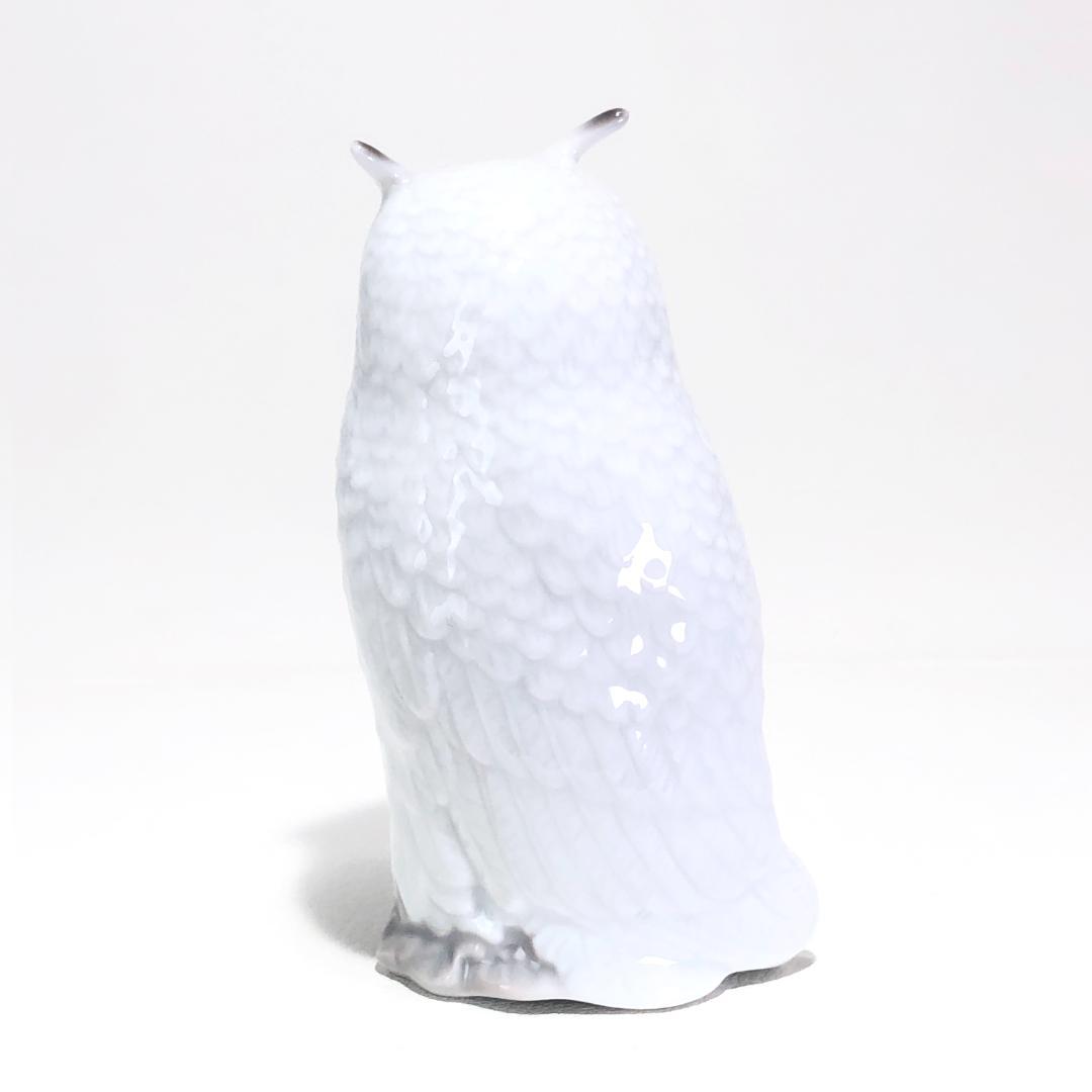 美品・箱付き】ロイヤルコペンハーゲン／白ミミズク フィギュリン／440