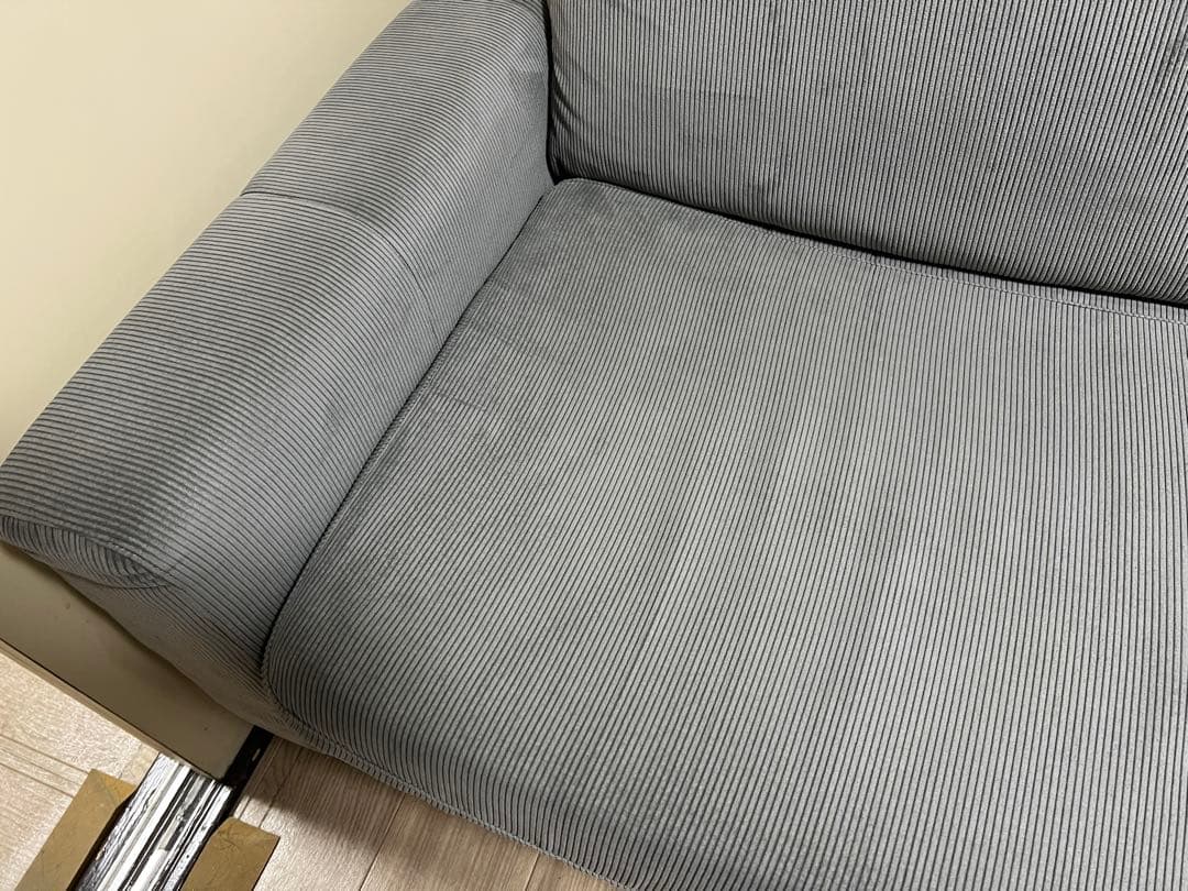 引き取り限定】ニトリ2.5人用布張りワイドソファ 川崎市 - メルカリ