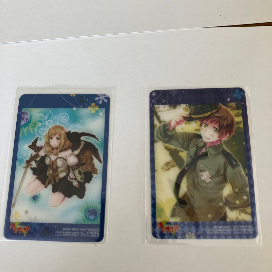 ヘタリア DVD特典カード10枚まとめ売り - メルカリ