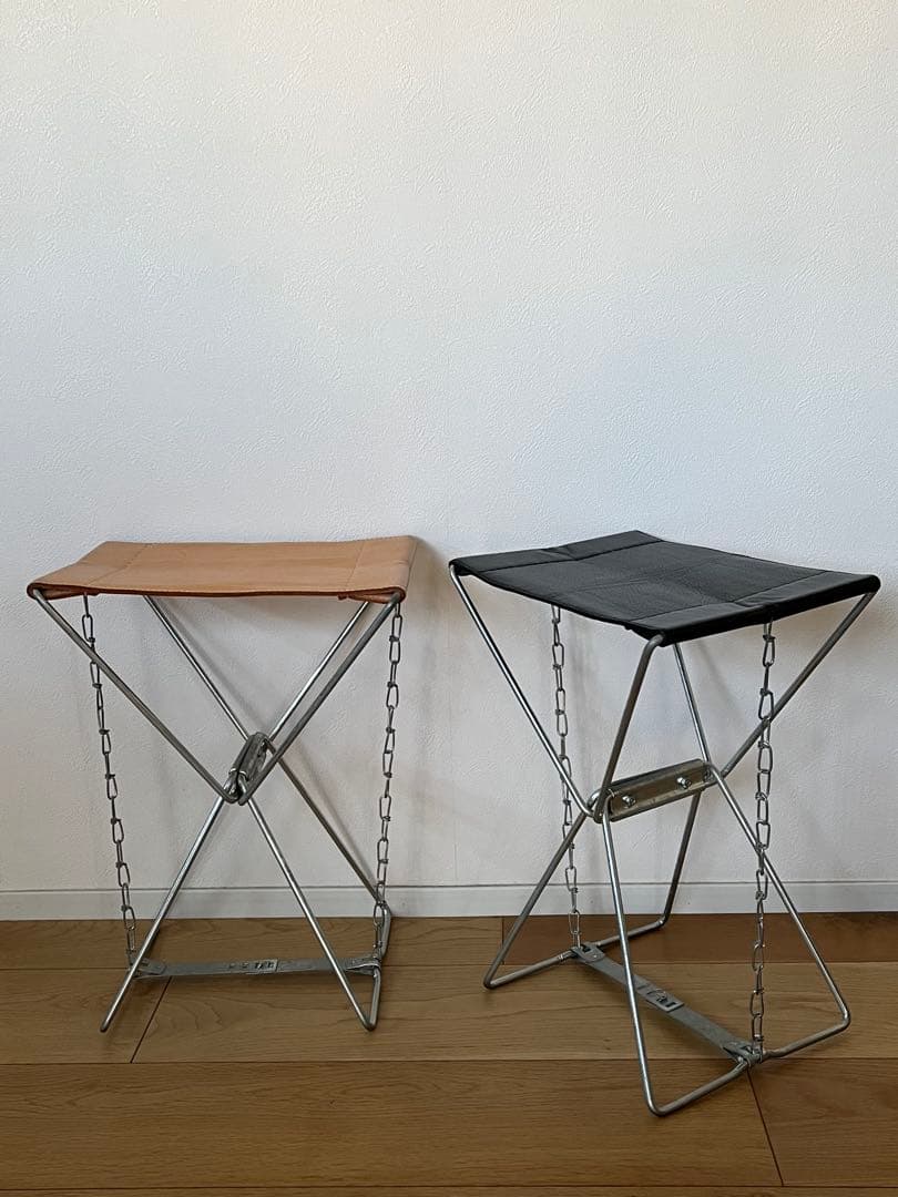 wanderout stool ヌメ、ブラック　２脚セット Wanderout / Universal Stool - Black – wanderout