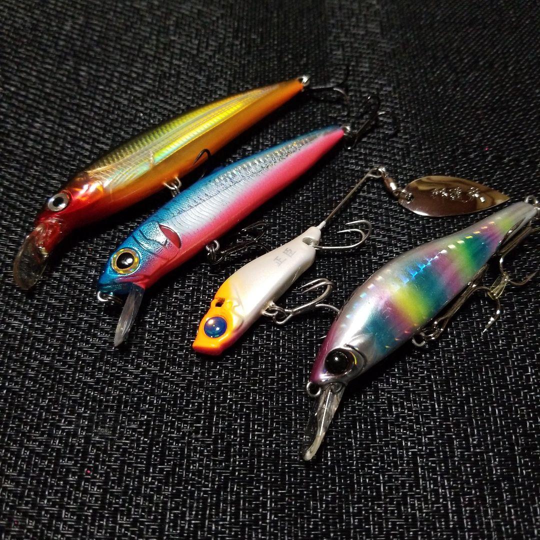 シーバス ソルトウォーター ハードルアー 4個セット - メルカリ