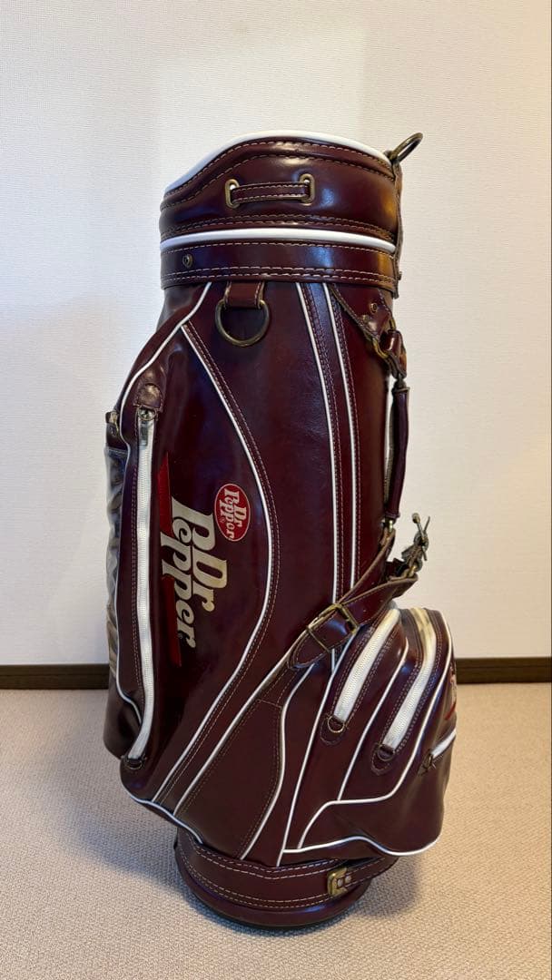 ビンテージMiller X Dr Pepper キャディバッグ - メルカリ