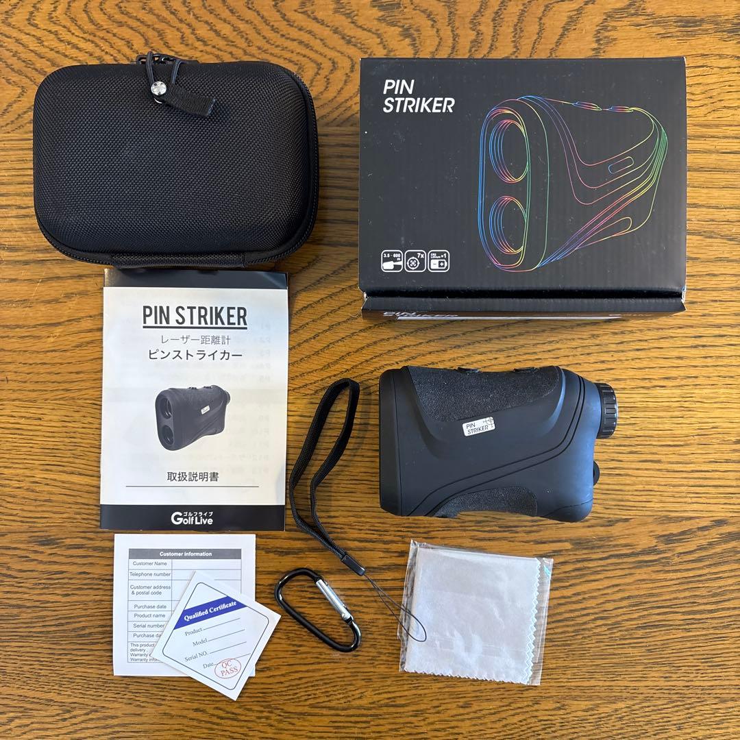 ゴルフ レーザー距離計 ピンストライカー PIN STRIKER - メルカリ