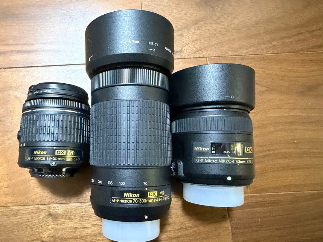 Nikon D5600 ダブルズームキット +単焦点レンズ - メルカリ