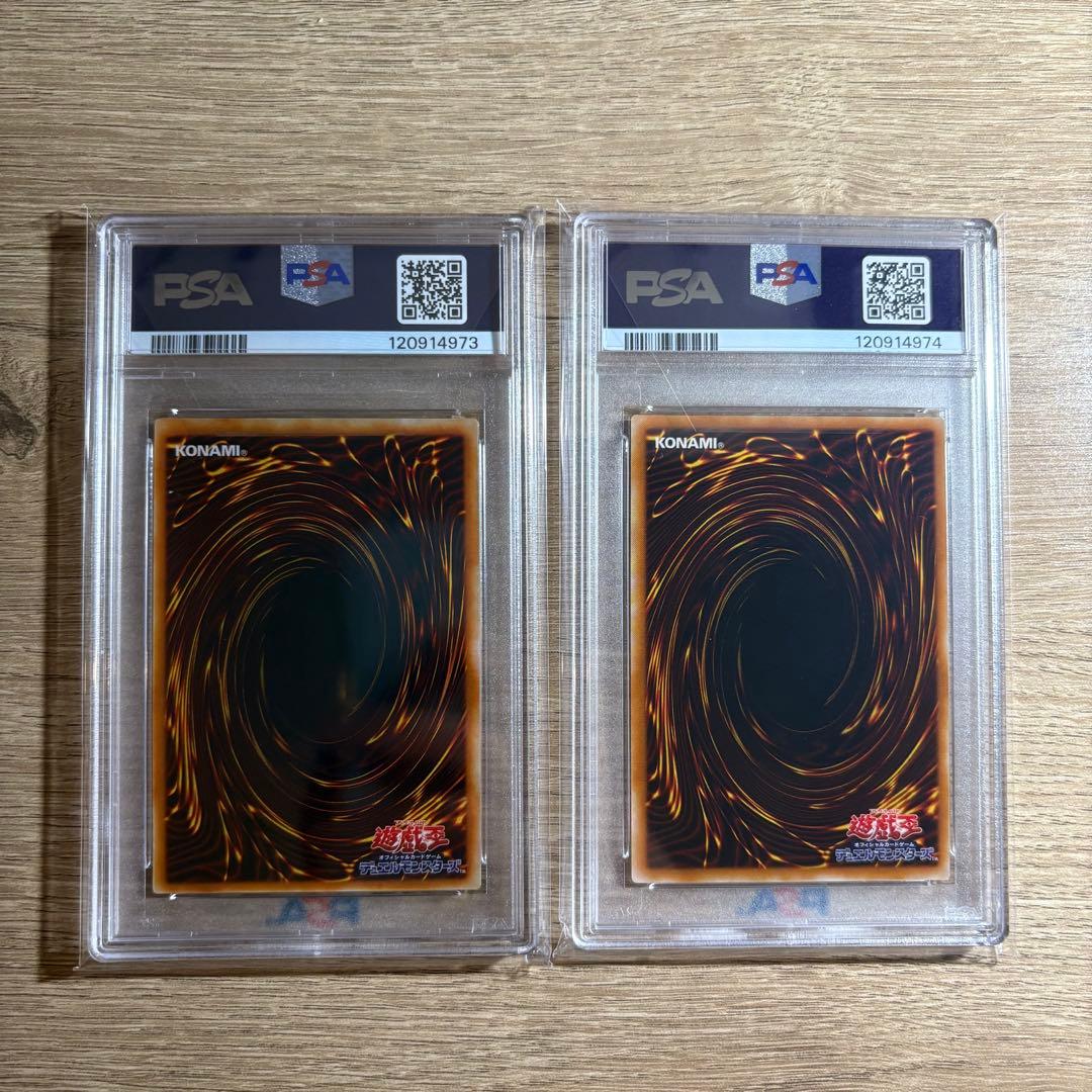 鑑定品 PSA9 】 美品 連番 混沌帝龍 終焉の使者 レリーフ シク - メルカリ