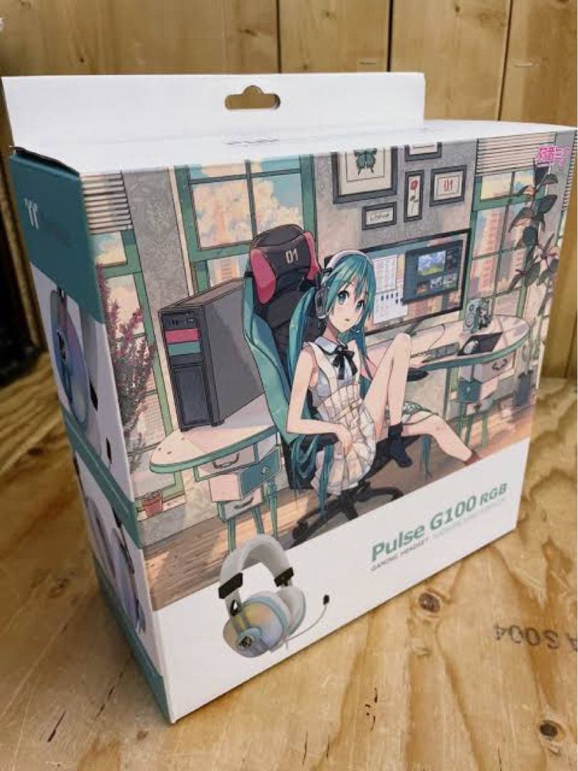 サーマルテイク Pulse G100 HEADSET HATSUNE MIKU ThermaltakeThermaltake Pulse G100 RGB Gaming Headset – Hatsune