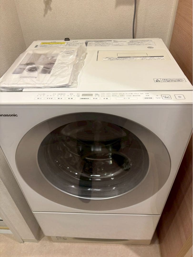 無料配送有　Panasonic ドラム式洗濯機 NA-VG710R 2016年製 NA-VG710R-S ドラム式洗濯乾燥機 Cuble（キューブル） アルマイト