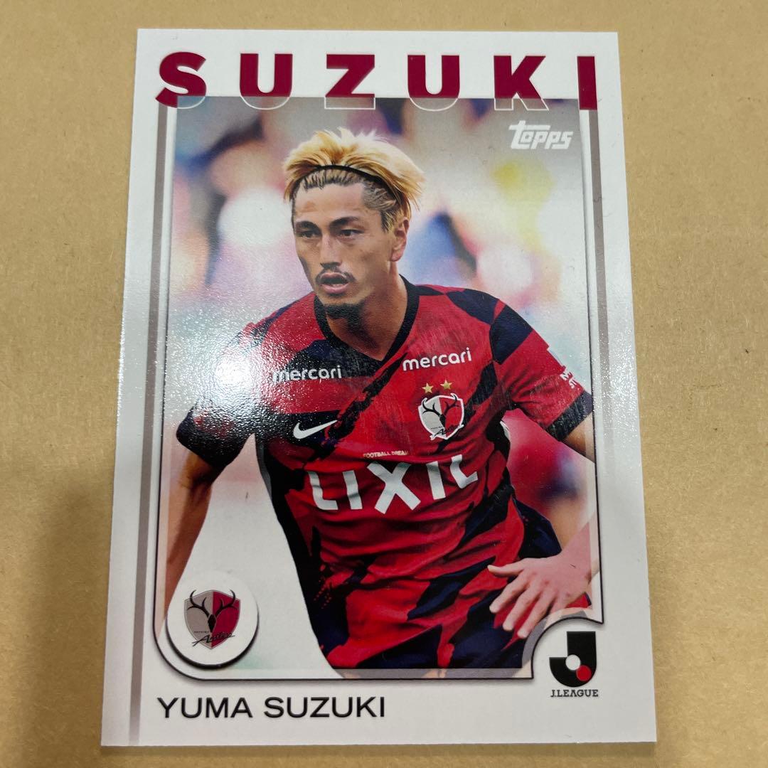 topps Jリーグ 鈴木優磨 鹿島アントラーズ - メルカリ