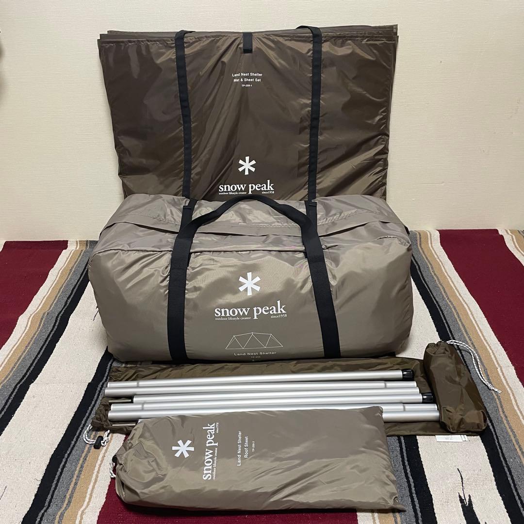 スノーピーク　ランドネストシェルター　フルセット Land Nest Shelter | スノーピーク ＊ Snow Peak