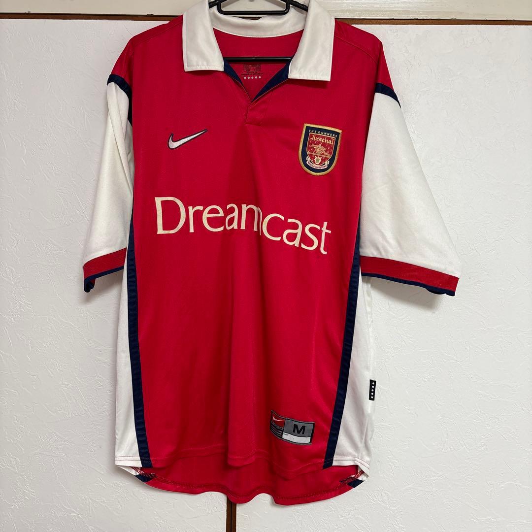 90s NIKE アーセナルFC 99-00 ドリームキャスト ユニフォーム - メルカリ
