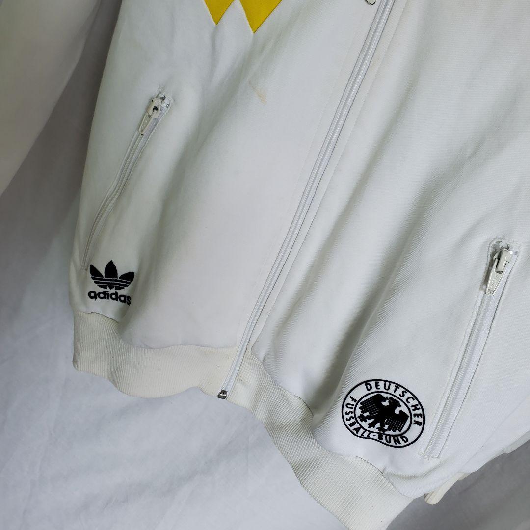 adidas トラックジャケット ジャージ上 ドイツ代表 刺繍 W杯 1990