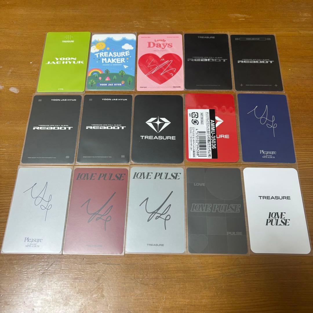 TREASURE ジェヒョク トレカ まとめ売り 15枚セット ③ - メルカリ