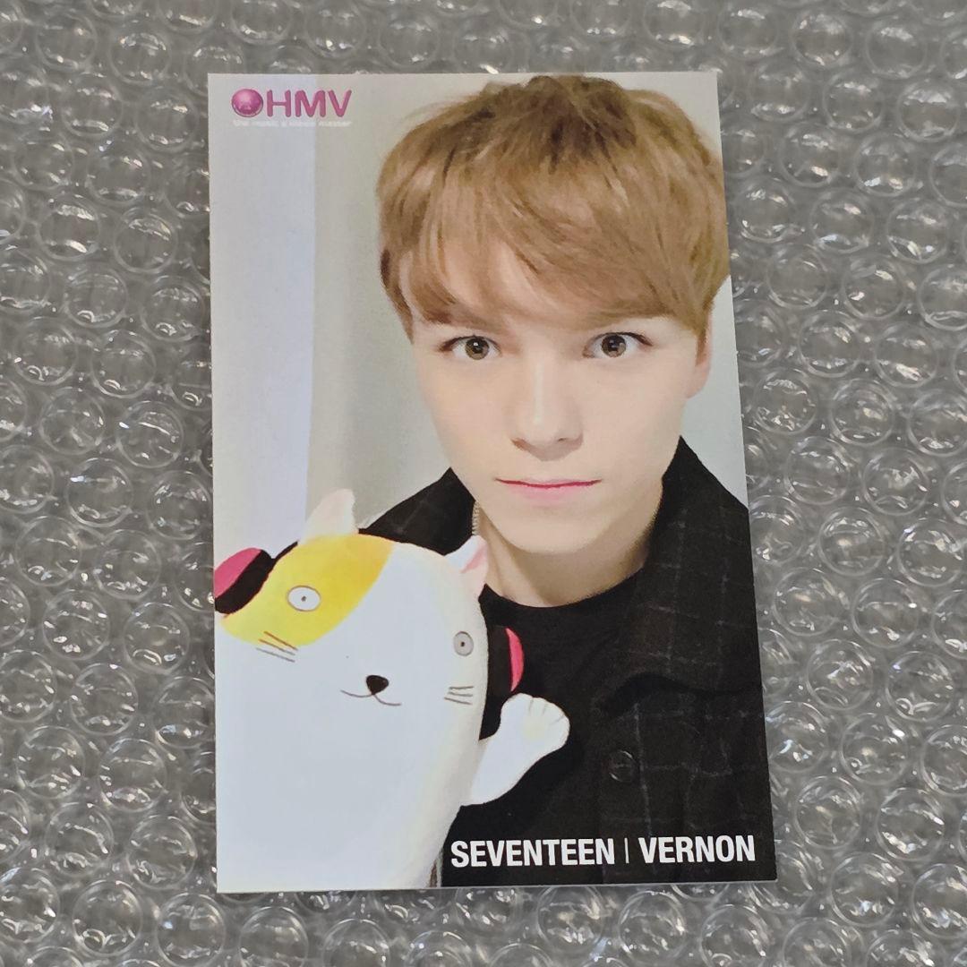 SEVENTEEN セブチ バーノン トレカ 会場限定 ぬいぐるみ HMV - メルカリ