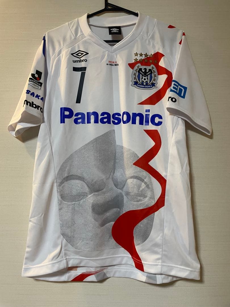 サイン入り 遠藤保仁 ガンバ大阪 2019 エキスポユニフォーム expo 19