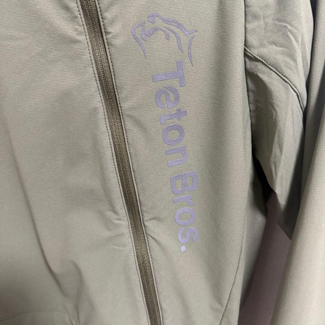 Teton Bros ブレスランナー フード付きジャケット カーキ S 美品