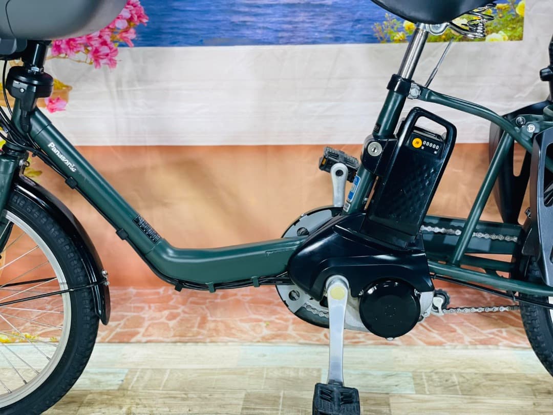 らちゃん 様専用 2018モデル⭐️ Y2285ギュット12AH子供乗せ電動自転車