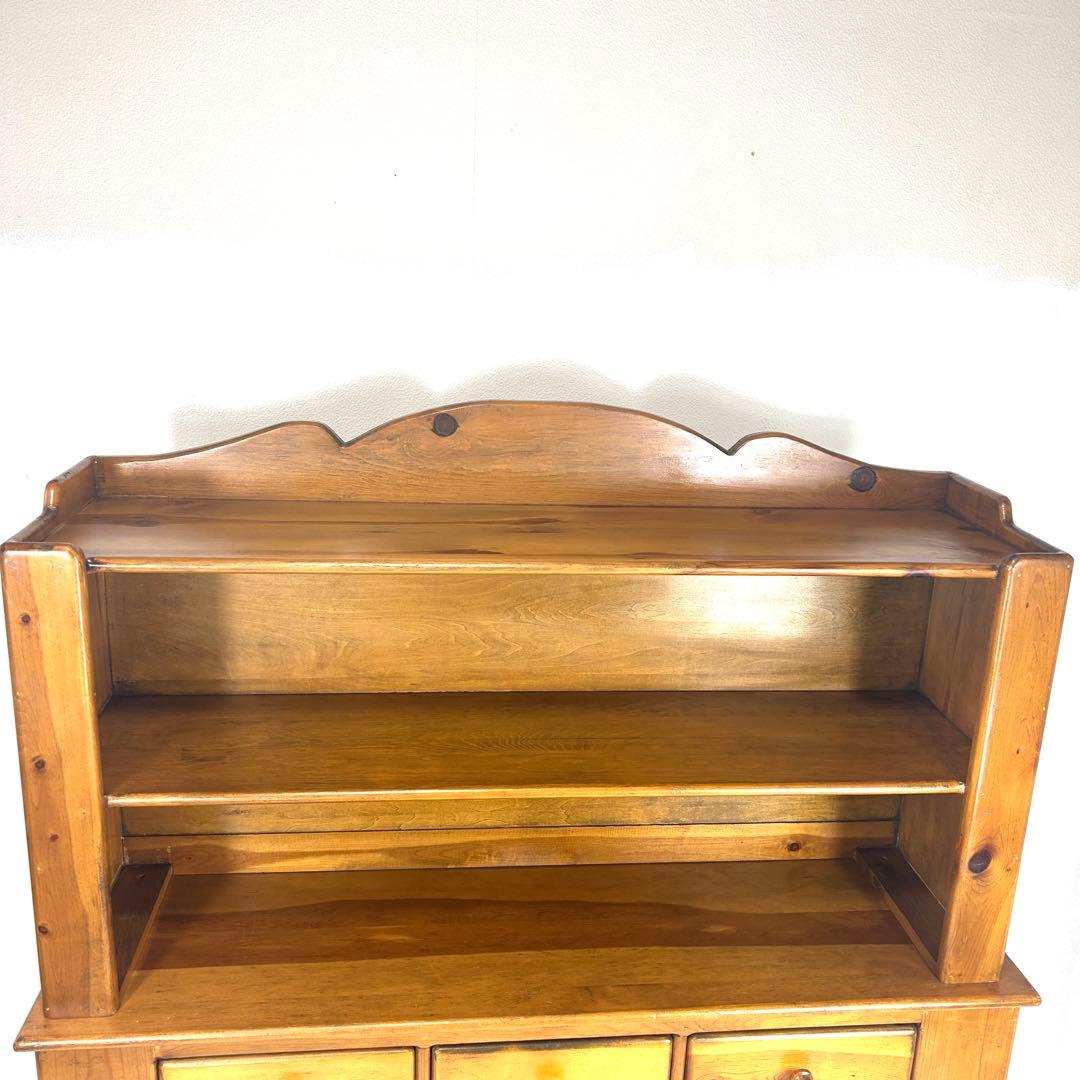 送料無料】飾り棚 カップボード カントリー JRS認定 池内株式会社