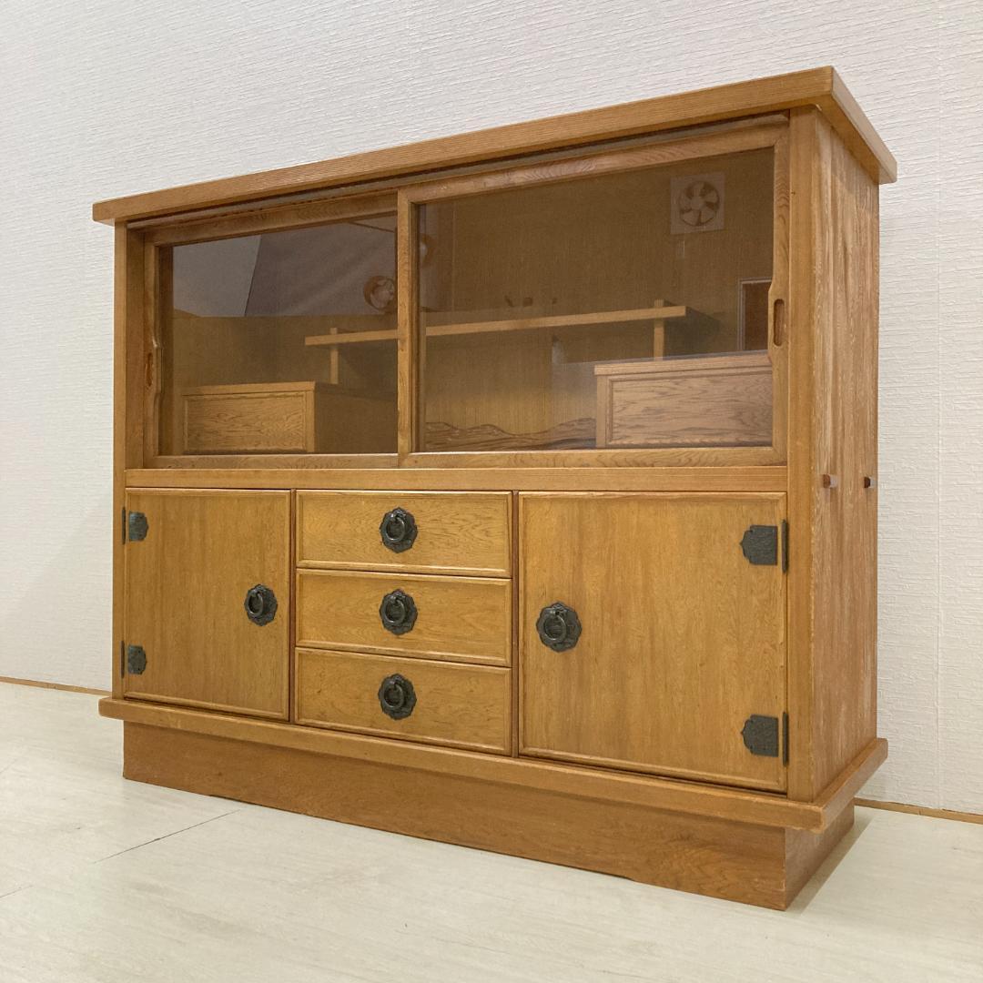 屋久杉　飾り棚　茶棚　茶箪笥　水屋　キャビネット 漆塗り　民芸　古民家 2026年最新】水屋 屋久杉の人気アイテム - メルカリ