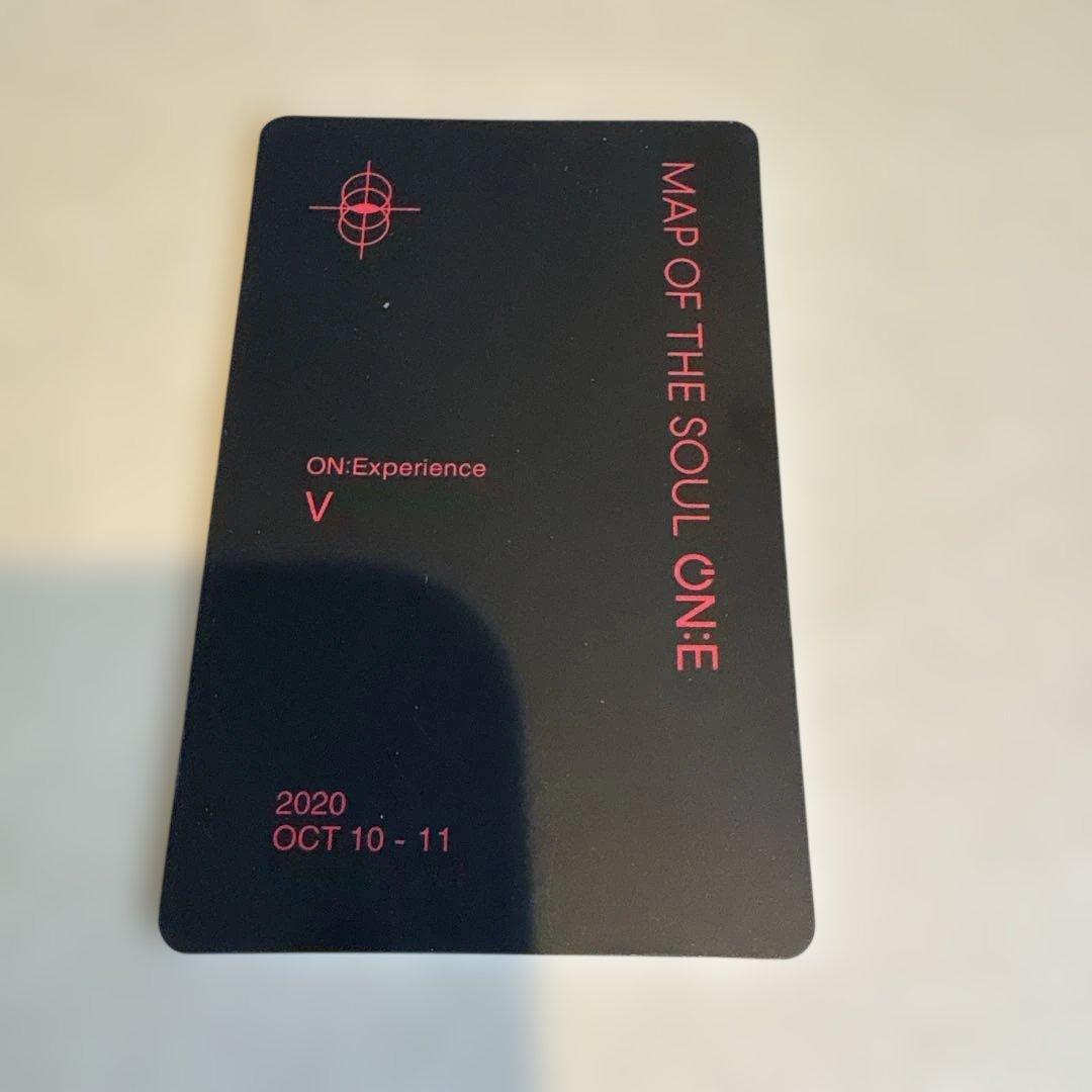 BTS キムテヒョン テテ トレカ MAP OF THE SOUL ON:E - メルカリ