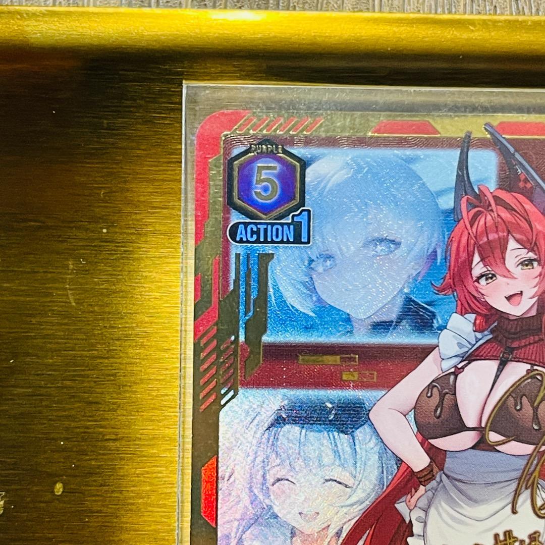 ユニオンアリーナ NIKKE PcSR 星3 レッドフード 箔押しサイン オマケ