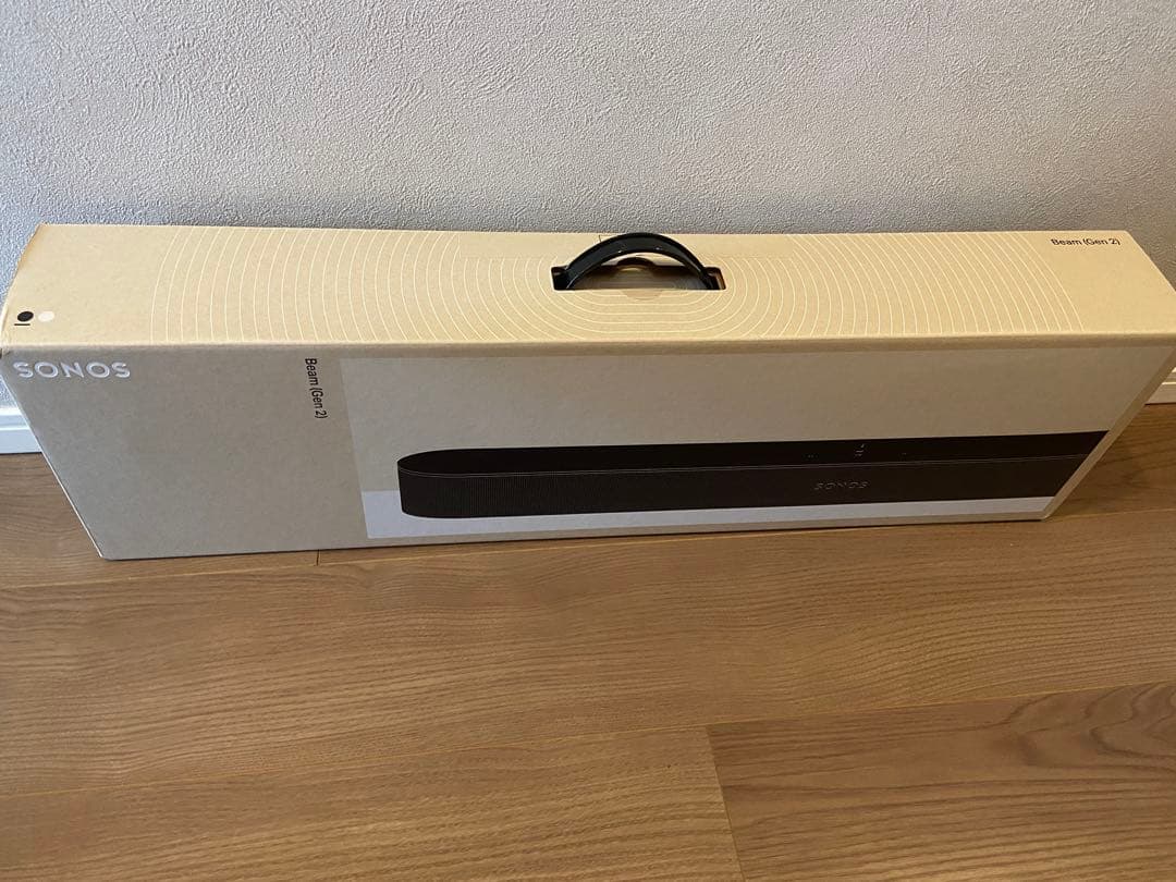 Sonos Beam（Gen2）BEAM2JP1（ブラック/黒） コンパクトスマートサウンドバー Sonos Beam(Gen2) ブラック