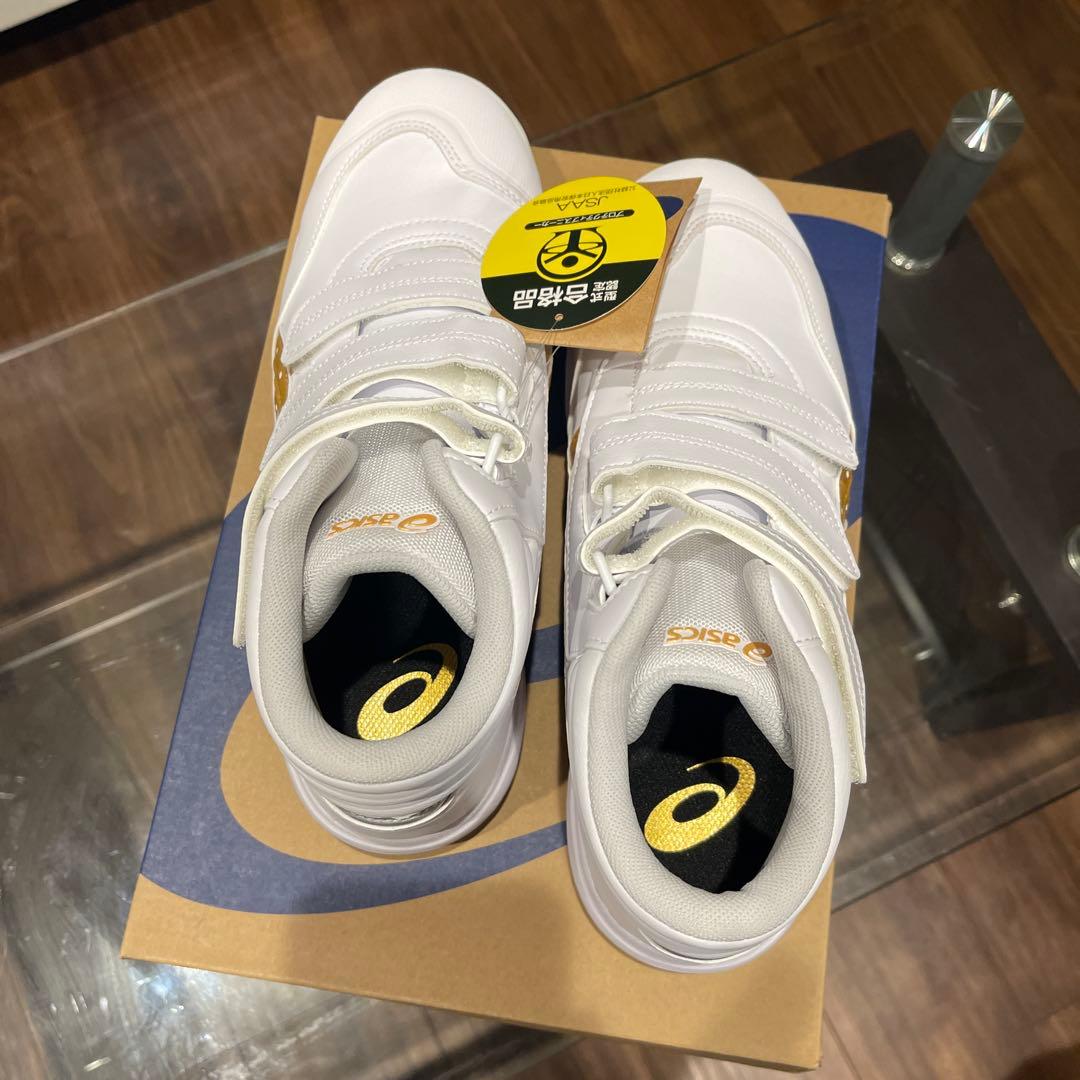 ストリート新品　asics CP312 27.0cm ホワイト/ゴールド