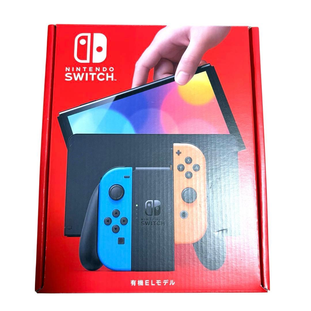 新品未開封】Nintendo Switch 有機ELモデル 本体 ネオン - メルカリ
