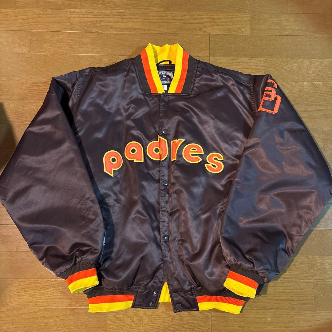 majestic サンディエゴ パドレス cooperstown スタジャン Fanatics】 ファナティクス サンディエゴパドレス スタジャン (XL