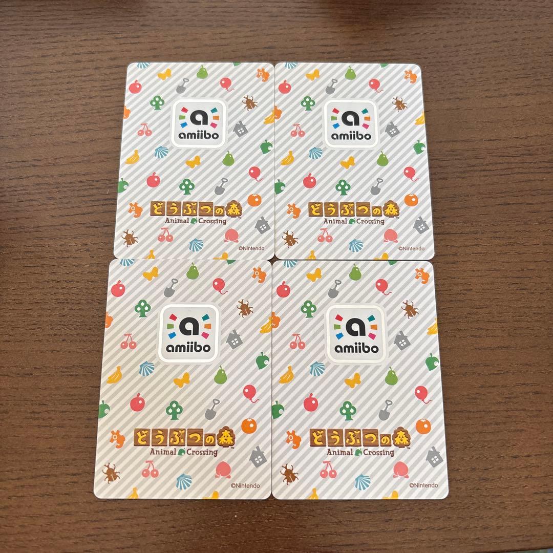 amiiboカード どうぶつの森 フランソワ クリスチーヌ ミッチェル